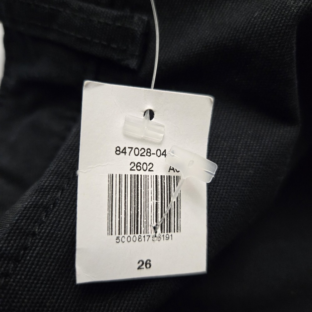 Old Navy Extra High Rise Wide Leg Chino Pants Black Womens 26 Stretch Modern - Picture 7 of 10